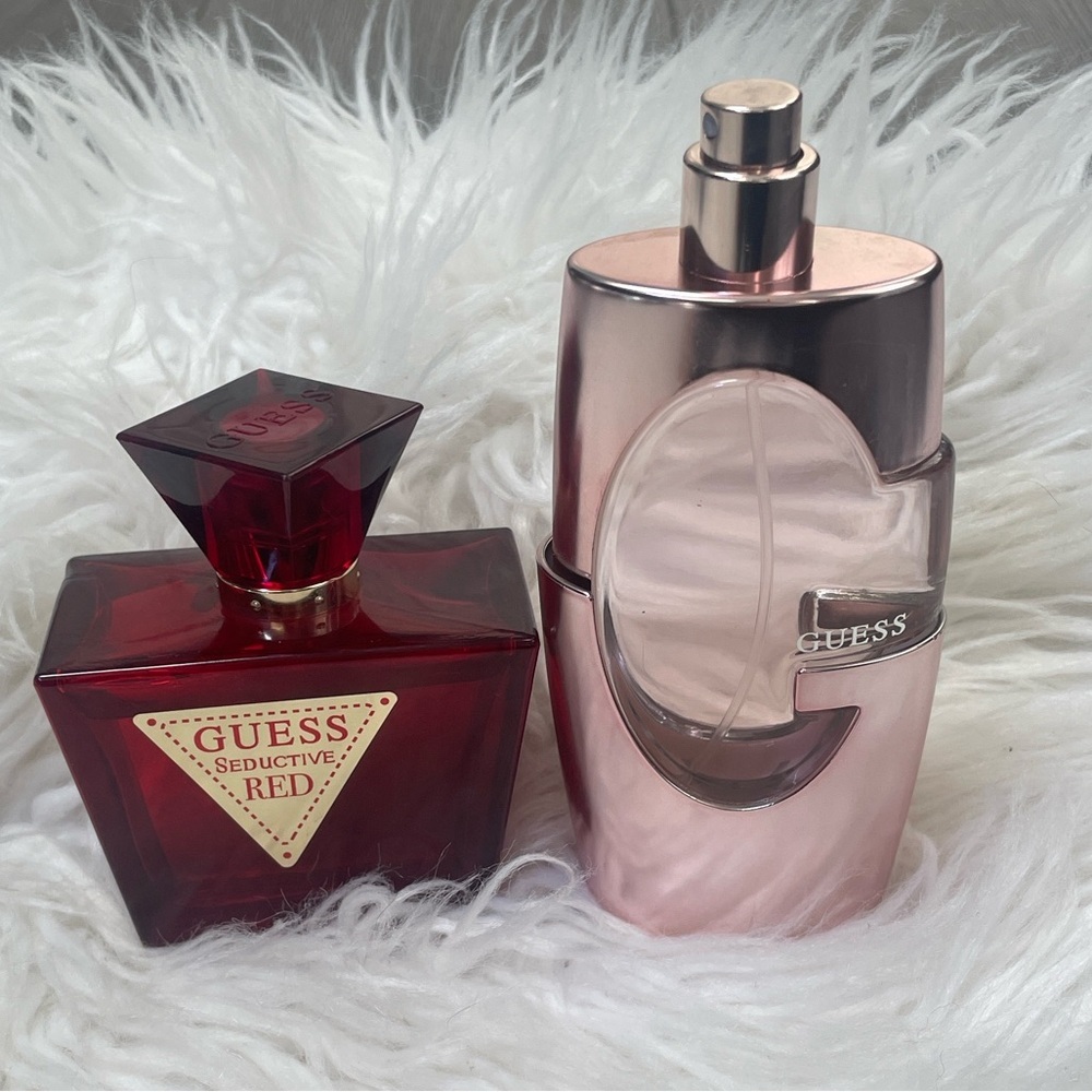 Guess Red Seductive and Pink bundle lot